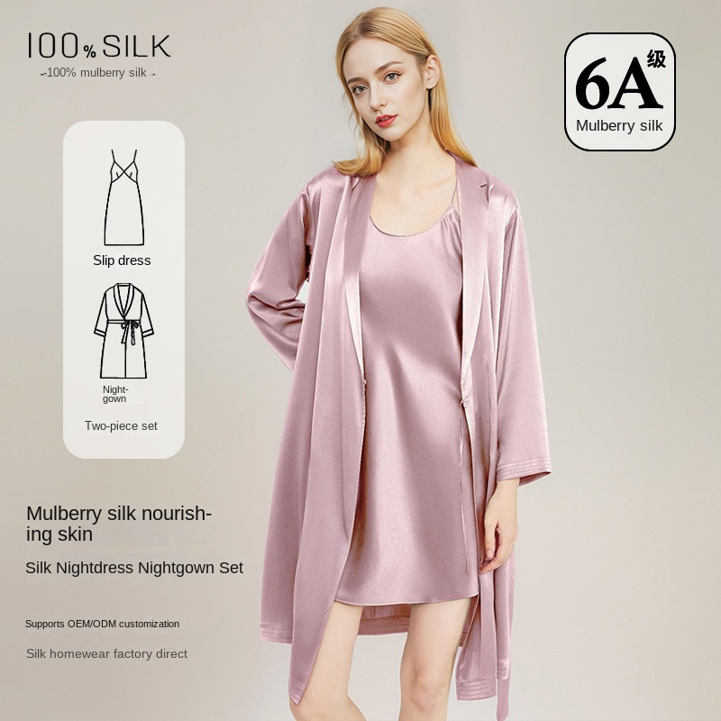 Robe Silk Women - Kadınlar için Şık %100 Dut İpeği