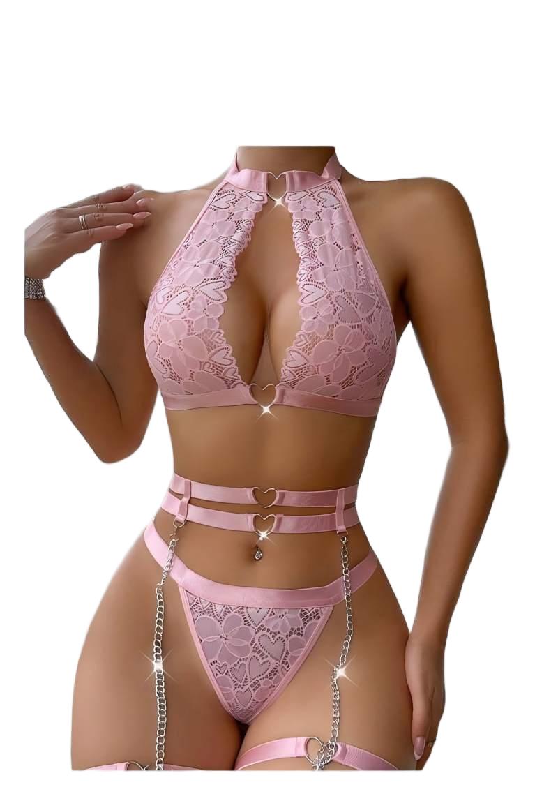 Push Up Bra Padded - Seksi İç Çamaşırı Seti, Push Up