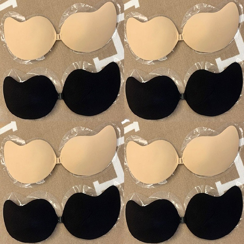 Strapless Bra Backless - 1/2 çift Push Up Görünmez Sütyen