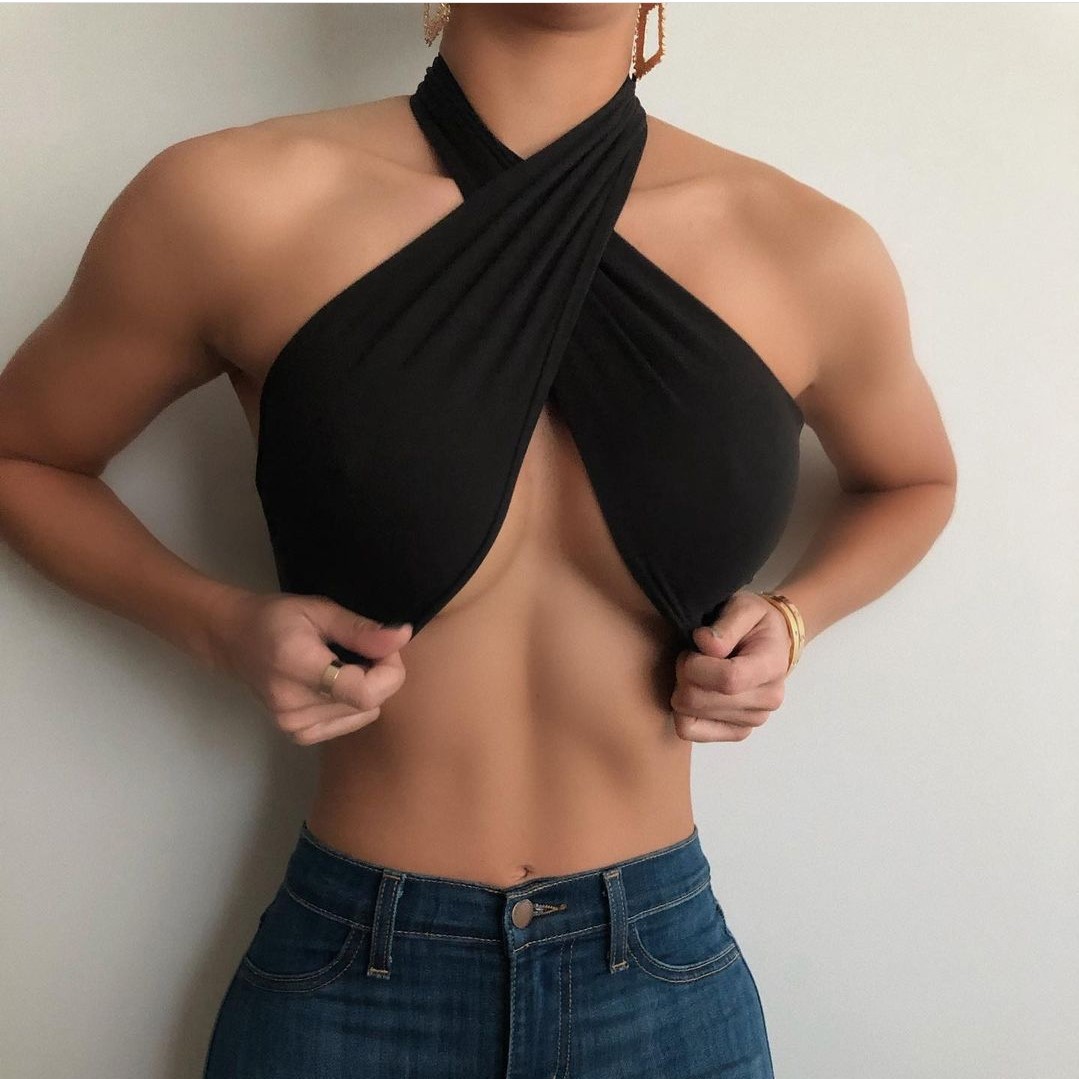 Strapless Bra Backless - Kadın moda seksi Mini Tops kadınlar