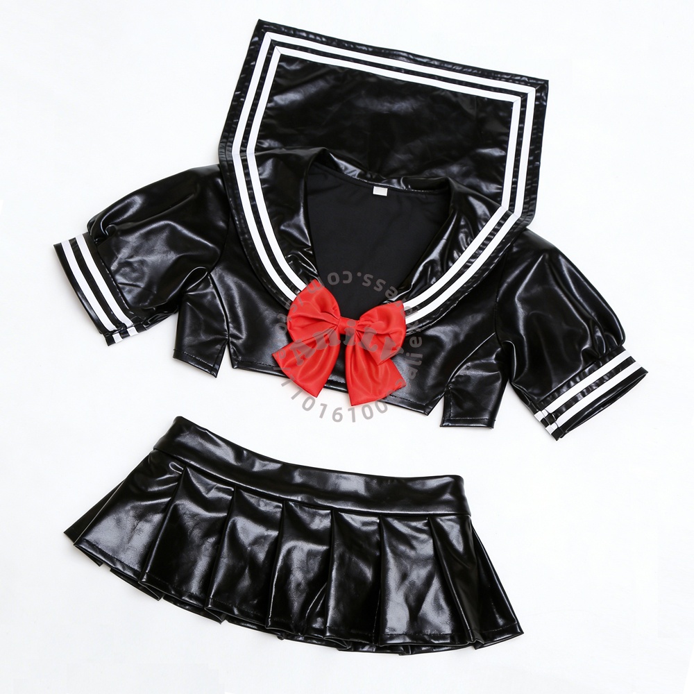Garter Belt Set - AniLV Anime Okul Öğrencisi Denizci Üniforma