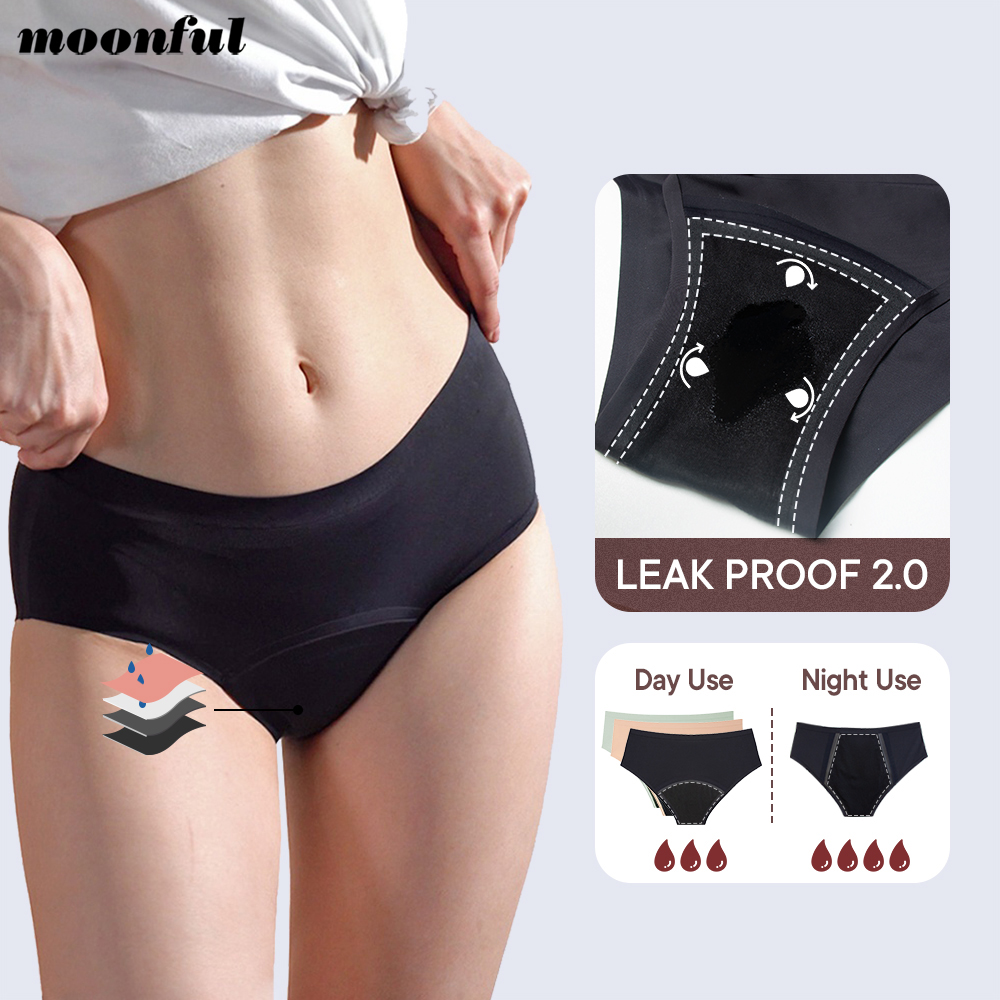 Period Panty Absorbent - Dikişsiz Regl Külodu Kadın Bol Akışlı