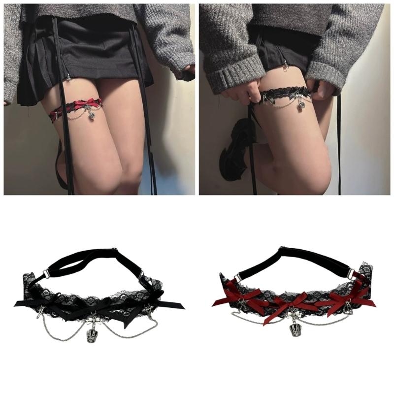 Garter Belt Set - E15F Dantelli Kalça Jarturu Kadınlar için