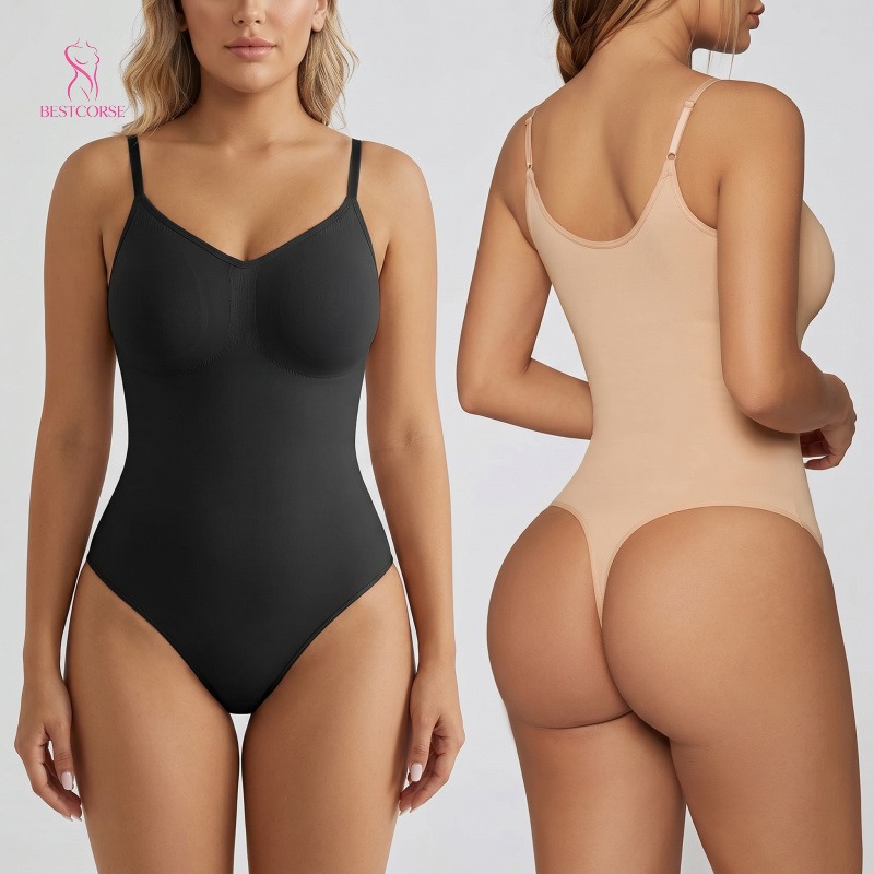 Shapewear Bodysuit Firm - XS 3XL Dikişsiz giyisi Shapewear Bodysuit