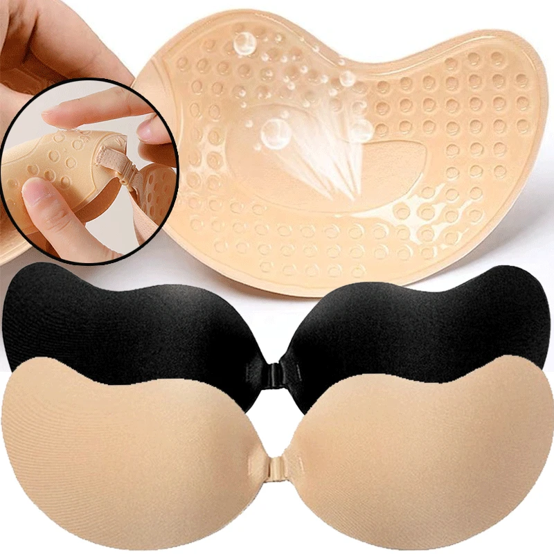Push Up Bra Padded - Yeniden Kullanılabilir Yapışkanlı Göğüs Ucu Örtüleri