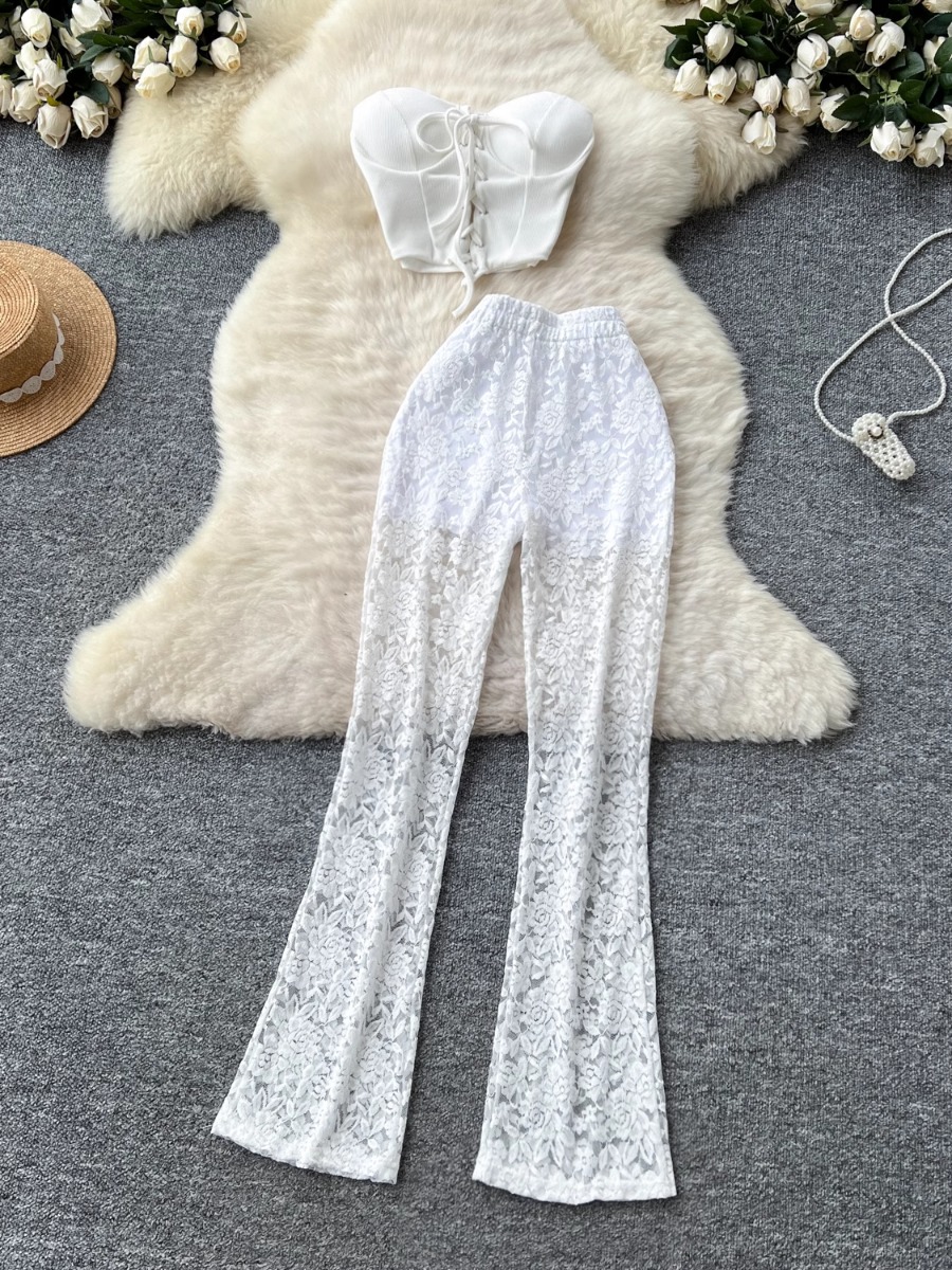 Cami Top Lace - Foamlina Amerikan Ins Kadın Seksi Sapanlar