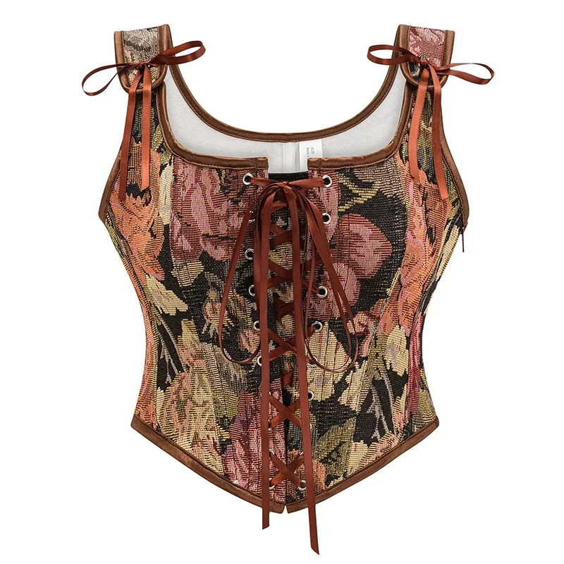 Vintage gotik kadınlar korsele - Corset Waist Cinch incelemesi ve fiyatı