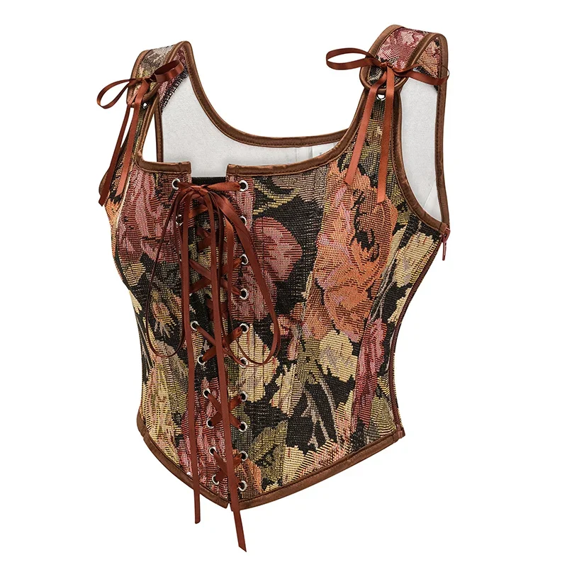 Vintage gotik kadınlar korsele - Corset Waist Cinch incelemesi ve fiyatı
