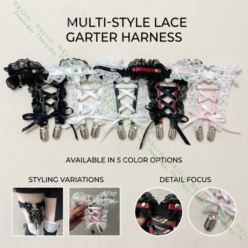Jirai Kei Şekilli Kurdele Toka - Garter Belt Set incelemesi ve fiyatı