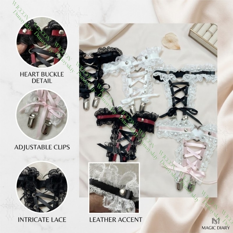 Jirai Kei Şekilli Kurdele Toka - Garter Belt Set incelemesi ve fiyatı