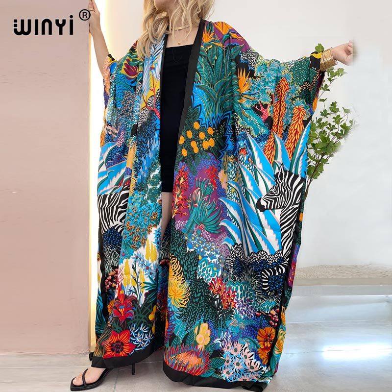 WINYI afrika orta doğu kimono  - Robe Silk Women incelemesi ve fiyatı
