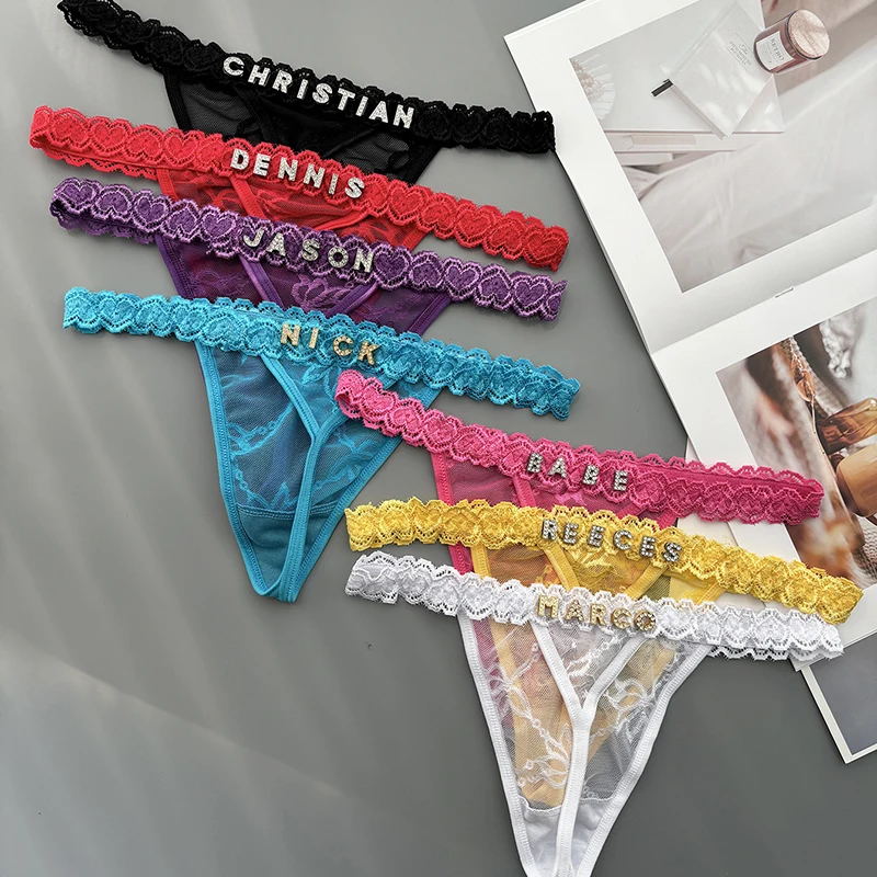 Kişilik Özel Tanga Adı Kristal - Thong Bikini Women incelemesi ve fiyatı
