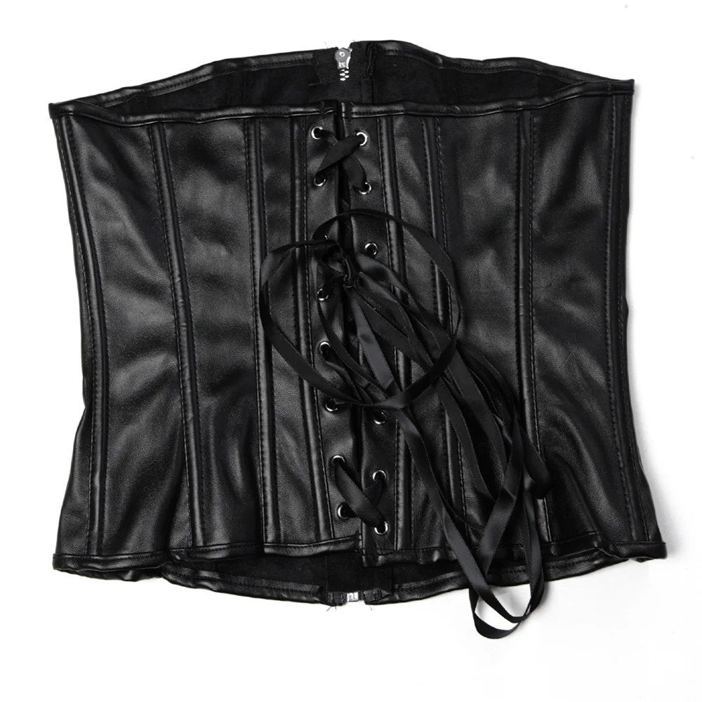 Siyah Kısa Fermuar PU Suni Der - Corset Waist Cinch incelemesi ve fiyatı