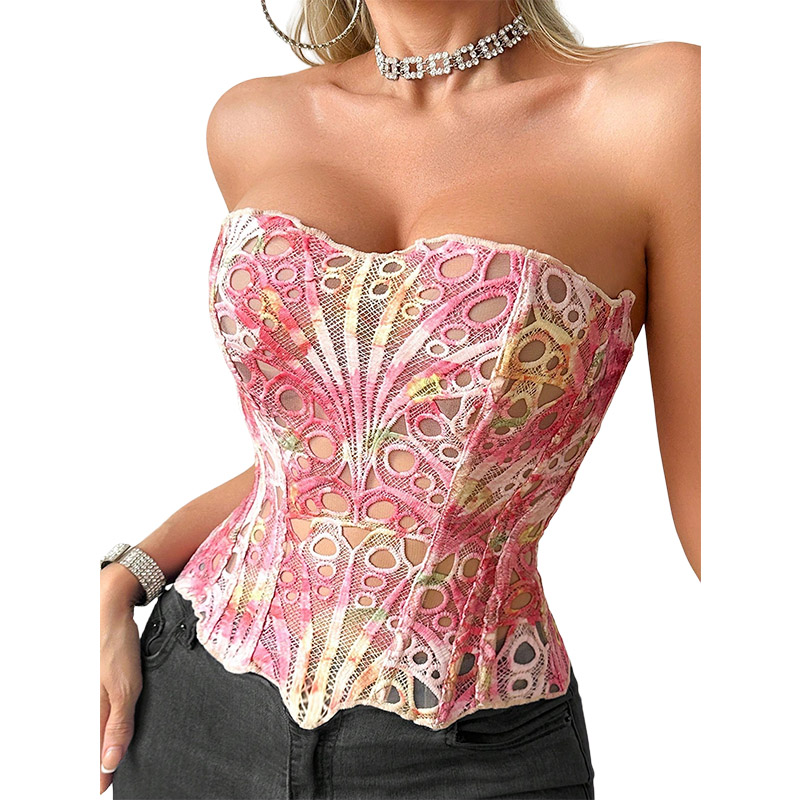 Seksi Kemik Desenli Korse Şeff - Cami Top Lace incelemesi ve fiyatı