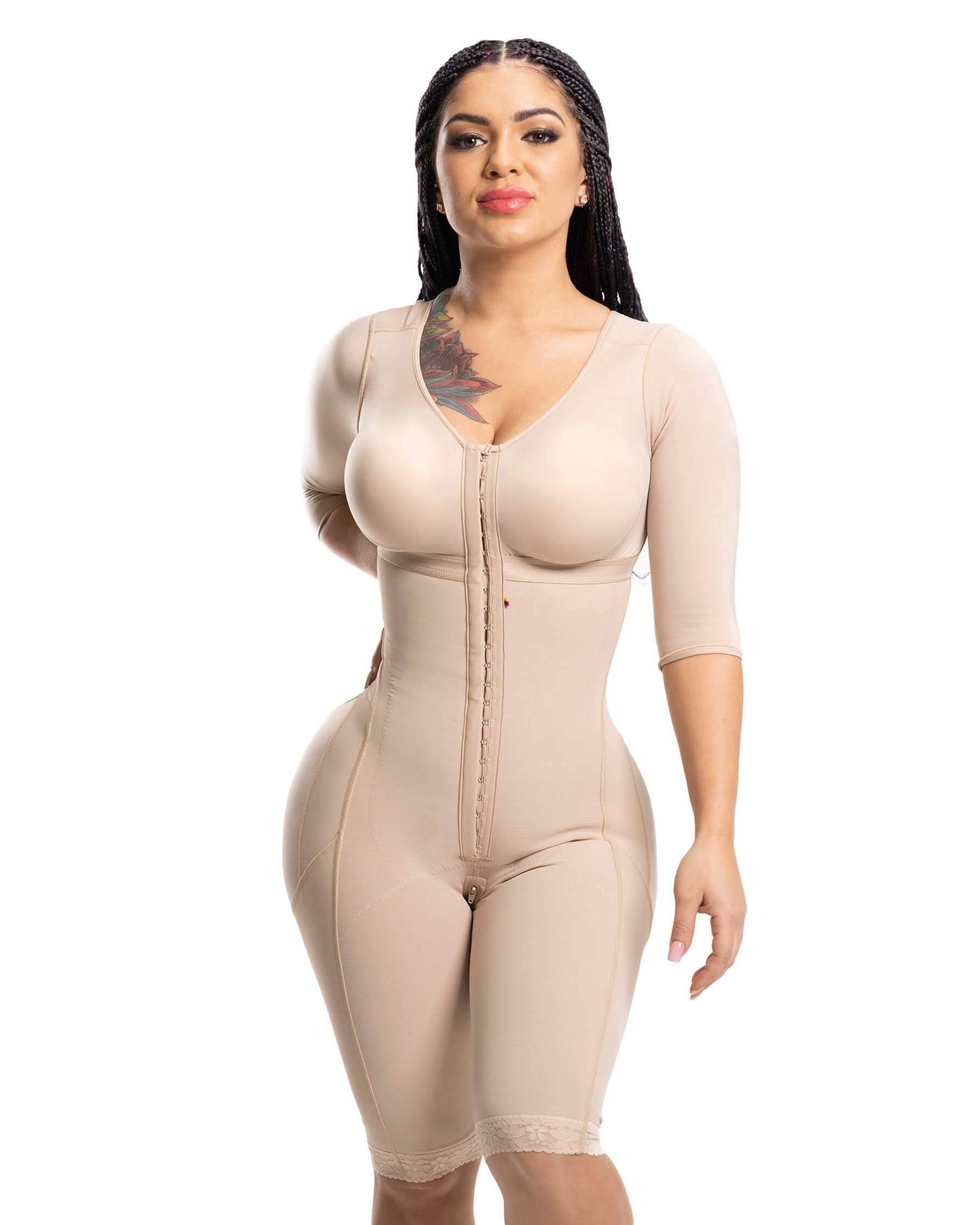 Fajas Bra Bra as uzun kollu yü - Shapewear Bodysuit Firm incelemesi ve fiyatı