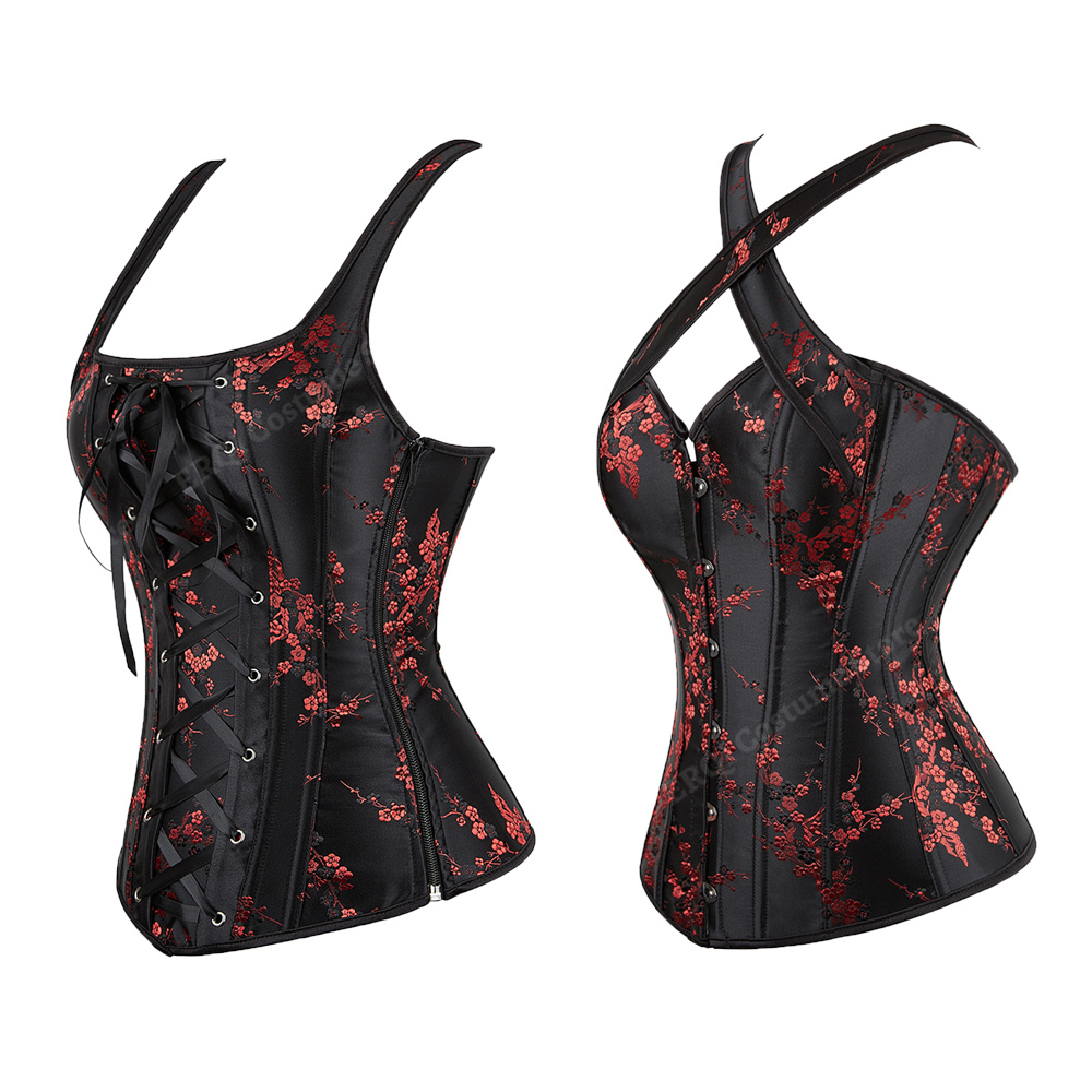 Kadınlar için askıları ile kor - Corset Waist Cinch incelemesi ve fiyatı