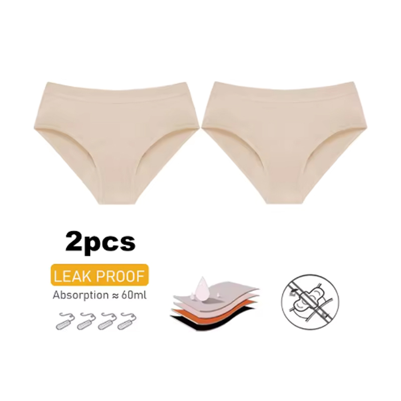 2 adet ağır akışlı saf pamuk r - Period Panty Absorbent incelemesi ve fiyatı