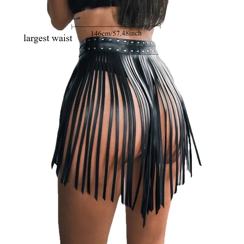 Kadın Gotik Bondaj Etek Siyah  - Garter Belt Set incelemesi ve fiyatı