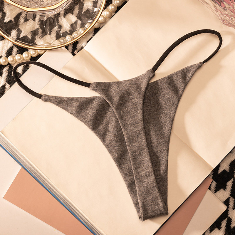 Düşük Bel Pamuklu Tanga Kadın  - Thong Bikini Women incelemesi ve fiyatı