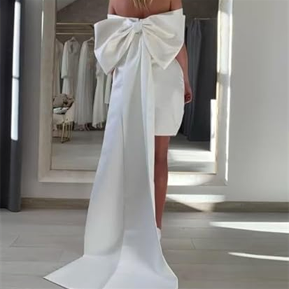 Aşk zarif büyük yay için gelin - Robe Silk Women incelemesi ve fiyatı