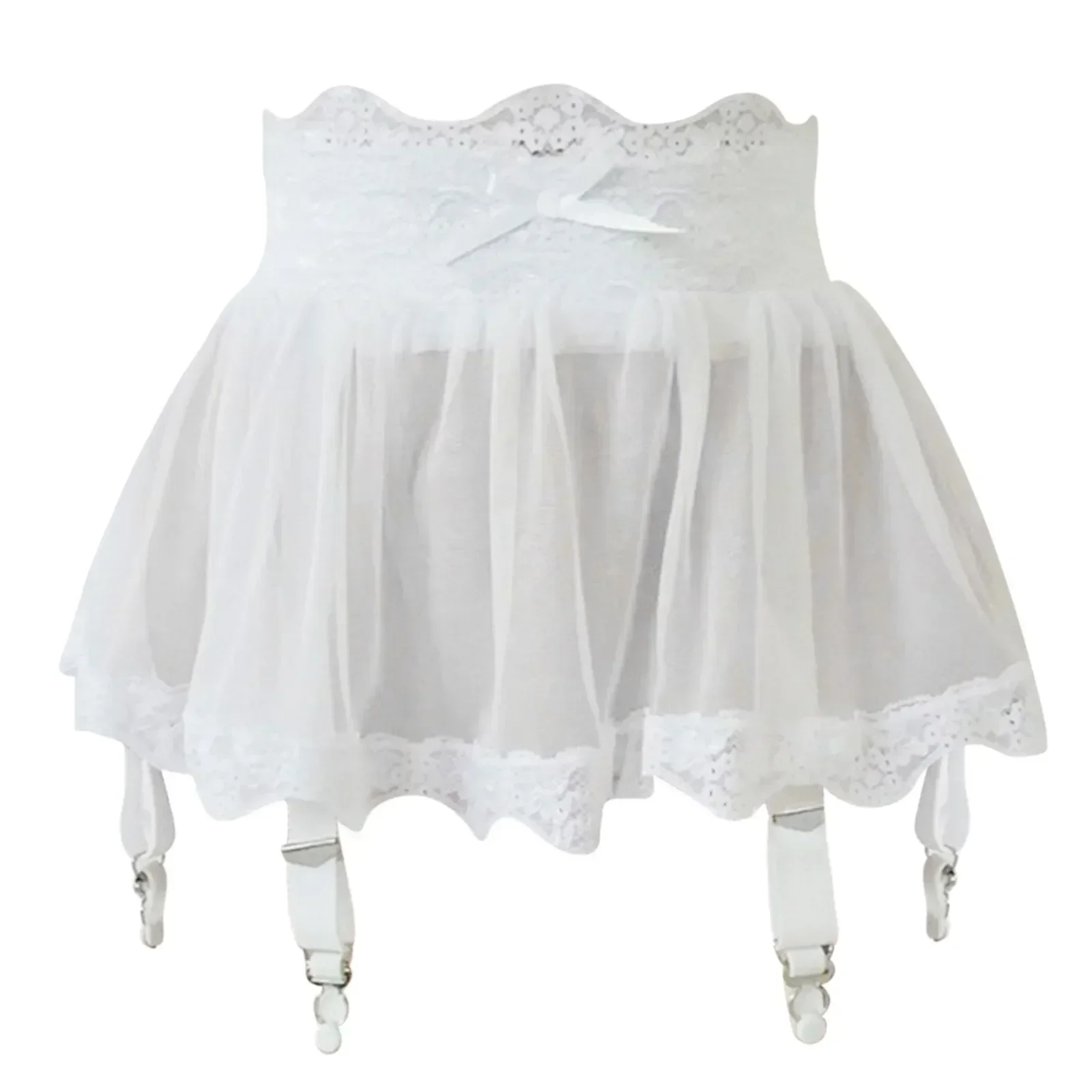 Kadınlar Yüksek Bel Dantel Ban - Garter Belt Set incelemesi ve fiyatı