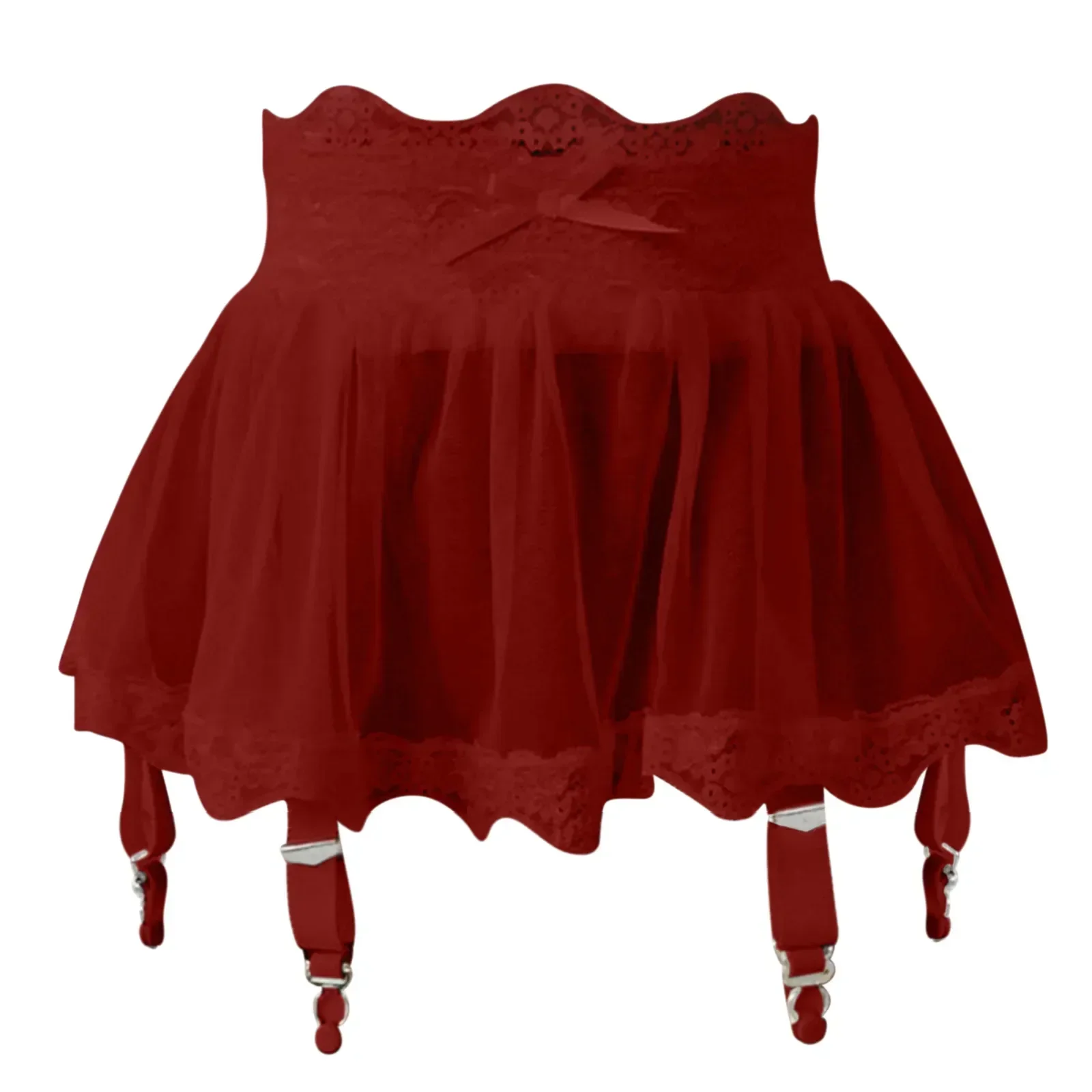 Kadınlar Yüksek Bel Dantel Ban - Garter Belt Set incelemesi ve fiyatı