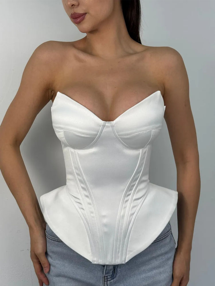 BKQU Seksi Kılçık Straplez Kor - Corset Waist Cinch incelemesi ve fiyatı