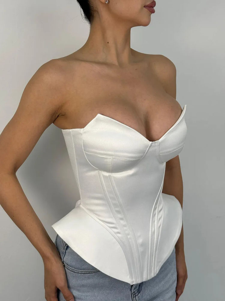 BKQU Seksi Kılçık Straplez Kor - Corset Waist Cinch incelemesi ve fiyatı